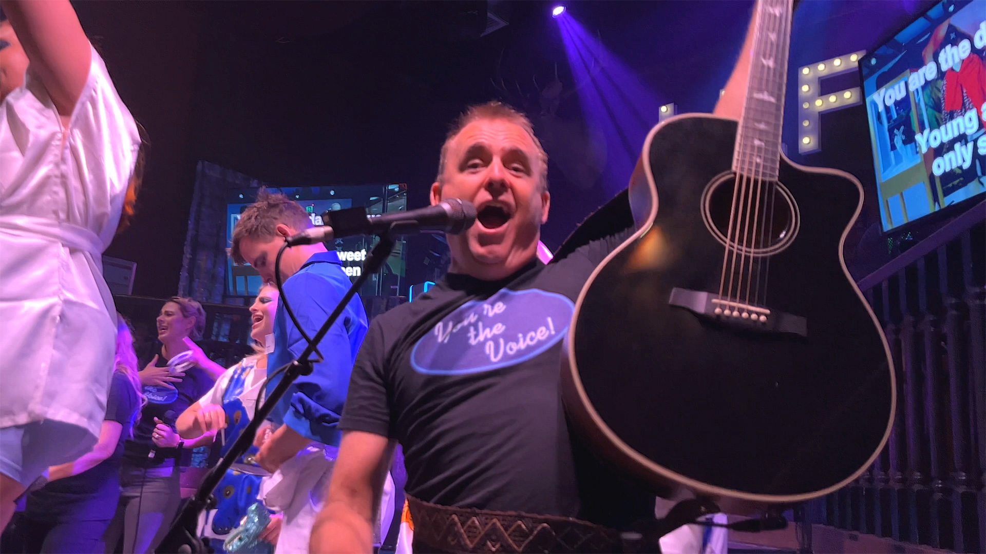 You’re The Voice Live Band Karaoke For Brisbane Corporate Events 1 You're The Voice Live Band Karaoke Major Brisbane Events